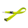 High quality free sample custom logo printed ribbon wrist satin lanyard for kids